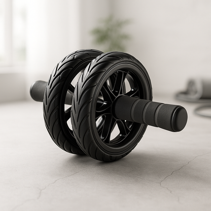 Double Wheel Ab Roller Trainer